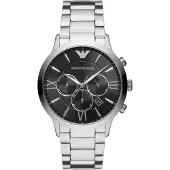 Emporio Armani Giovanni Mannen Horloge Zilverkleurig AR11208