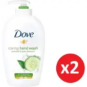 Dove Care Hand Wash Handzeep - Moisterising Crème - 250ml x 2