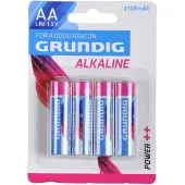 Grundig 12x Batterijen LR6 AA - Penlite batterijen