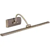 Searchlight LED Picture Lights - Wandverlichting Met Schakelaar - 38 X 11 Cm - 3W LED Incl. - Antiek Messing