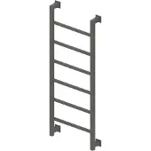 Eastbrook Loxley radiator 120 x 50cm 291 watt antraciet