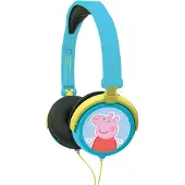 Lexibook Peppa Pig Stereo Bedrade Opvouwbare Koptelefoon met veilige volumebeperking