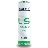 Saft 10x LS14500 / AA Lithium batterij 3.6V