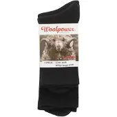 Woolpower Sokken Woolpower Unisex Liner + Logo 400 Black (2-delig)