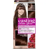 L'Oréal 1+1 gratis: Casting Crème Gloss Semi-Permanente Haarkleuring 454 Mahonie Koperbruin