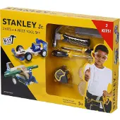 Stanley Jr. Deluxe gereedschapset &2 houtensets - Stanley.