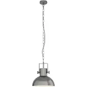 Eglo Hanglamp LUBENHAM 1 Vintage hanglamp, retro hanglamp, nikkel mat, crème, E27