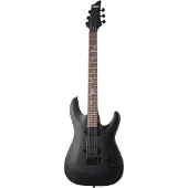 Schecter Damien-6 Satin Black elektrische gitaar