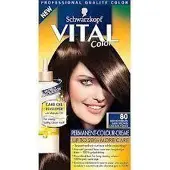 Schwarzkopf Vital Colors 80 Donkerbruin haarverf 3st