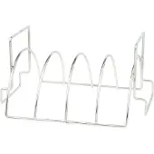 Yakiniku - Sparerib Rek BBQ - Rib Rack Houder - Spareribs Houder - 4 stuks - RVS - Ribbenrek - BBQ Accessoires - Kamado Accessoire