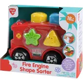 Playgo Play vormensorteerder brandweerwagen