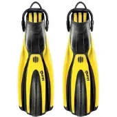 Mares Avanti Superchannel Bungee Geel Small 37-41