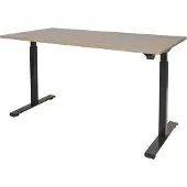 Schaffenburg Dextro Basic Zit-sta-bureau Rechthoekig Kersen T-Voet 1.600 (B) x 800 (D) x 705 (H) mm Melamine
