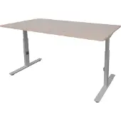 Schaffenburg Linesto Plus Bureau Rechthoekig Eiken T-Voet 1.400 (B) x 800 (D) x 655 (H) mm Melamine