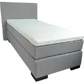 Slaaploods.nl Sara - Boxspring Inclusief Matras - 80x220 cm - Grijs