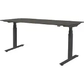 Schaffenburg Zit Sta Bureau - Plus Elek 180x90 logan eik zwart frame