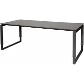 Schaffenburg Verstelbaar Bureau - Plus 200x90 logan - zwart frame