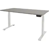 Schaffenburg Dextro Plus Zit-sta-bureau Rechthoekig T-Voet 1.200 (B) x 800 (D) x 645 (H) mm Melamine