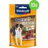 Vitakraft Beef Stick Rustico - hondensnack - 10 verpakkingen