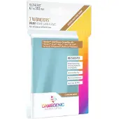 GameGenic Sleeves Prime 7 Wonders 67x103mm (80 stuks)