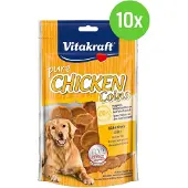 Vitakraft CHICKEN munten kippenvlees - hondensnack - 10 verpakkingen