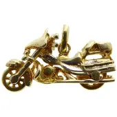 Christian Gouden motor hanger
