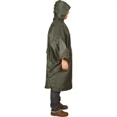 Active Leisure Rainponcho Basic - Regenponcho - Unisex - Donkergroen