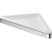 Geesa Hoekplanchet Frame Wit Chroom