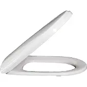 Villeroy & Boch Outlet Villeroy & Boch Hommage closetzitting softclose/quickrelease chroom scharn Wit