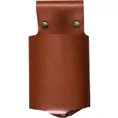 Xapron leren bottle holder - kleur Cognac (lichtbruin)