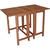 Brulo Klaptafel Eucalyptushout 107*65 cm geolied