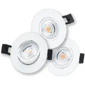 Interlight LED Downlighter Ø64mm | 24W 2700K 1920Lm | 827 IP44 Dimbaar | Camini