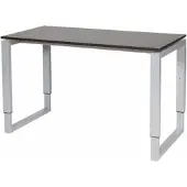 Schaffenburg Verstelbaar Bureau - Domino Plus 120x60 logan - alu frame