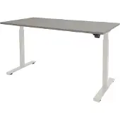Schaffenburg Dextro Basic Zit-sta-bureau Rechthoekig T-Voet 1.400 (B) x 800 (D) x 705 (H) mm Melamine