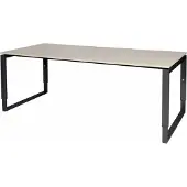 Schaffenburg Verstelbaar Bureau - Plus 200x90 Eiken - zwart frame
