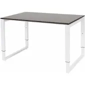 Schaffenburg Verstelbaar Bureau - Domino Plus 120x80 logan - wit frame