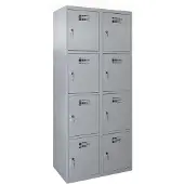 De Raat Lockerkast 8 stuks Sus 324 W