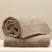 Cottoncounts Badlaken Maui stone 100x150cm