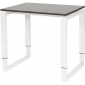 Schaffenburg Verstelbaar Bureau - Domino Plus 80x60 logan - wit frame