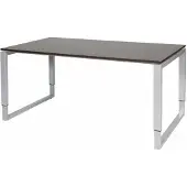 Schaffenburg Verstelbaar Bureau - Plus 160x90 robson - alu frame