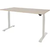 Schaffenburg Dextro Basic Zit-sta-bureau Rechthoekig Eiken T-Voet 1.400 (B) x 800 (D) x 705 (H) mm Melamine
