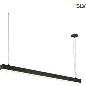 SLV LED Pendelarmatuur | 47W 3000K 3700lm 830 | IP20 DALI Dimbaar | Q-LINE