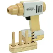 Mamamemo – Houten speelboormachine – 6-delig