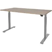 Schaffenburg Dextro Basic Zit-sta-bureau Rechthoekig Kersen T-Voet 1.800 (B) x 900 (D) x 705 (H) mm Melamine