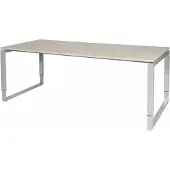 Schaffenburg Verstelbaar Bureau - Plus 200x90 robson - alu frame