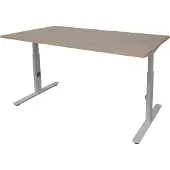 Schaffenburg Linesto Plus Bureau Rechthoekig Kersen T-Voet 1.400 (B) x 800 (D) x 655 (H) mm Melamine
