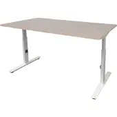 Schaffenburg Linesto Plus Bureau Rechthoekig Eiken T-Voet 1.400 (B) x 800 (D) x 655 (H) mm Melamine