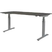 Schaffenburg Zit Sta Bureau - Plus Elek 180x90 logan eik alu frame