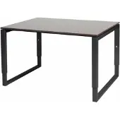 Schaffenburg Verstelbaar Bureau - Plus 120x90 logan - zwart frame