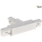 SLV Onderdeel | EUTRAC T-verbinder met voedingsmogelijkheid, aarde binnen, links, verk | EUTRAC SYSTEM